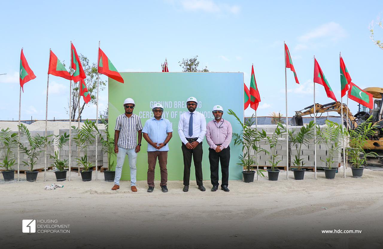 ހިޔާ ސަރަަޙައްދުގައި ޕްރީ ސްކޫލެއް ޢިމާރާތްކުރުމުގެ މަސައްކަތް ފަށައިފި