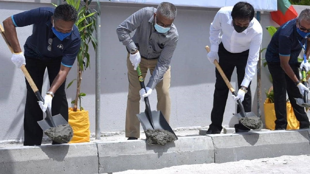 ދުވާފަރު މަގު ހެދުމުގެ މަޝްރޫޢުގެ ދެވަނަ ފިޔަވަހީގެ މަސައްކަތް ފަށައިފި