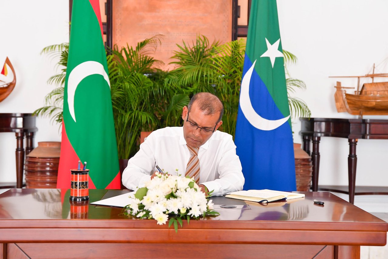 އޭޕީޑީޔޫގެ ޗެއާމަނަކަށް ރައީސް ނަޝީދު އިންތިހާބުކޮށްފި