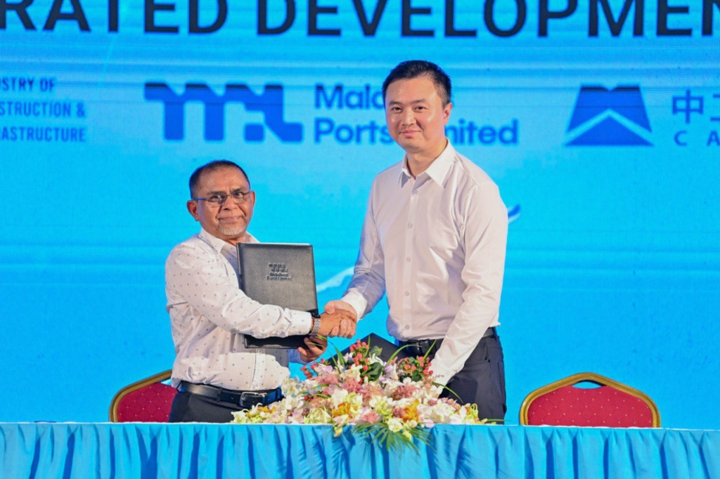 ގާދޫގައި މެރިޓައިމް ހަބެއް ގާއިމް ކުރަން ޗަައިނާގެ ކުންފުންޏަކާއި ހަވާލުކޮށްފި