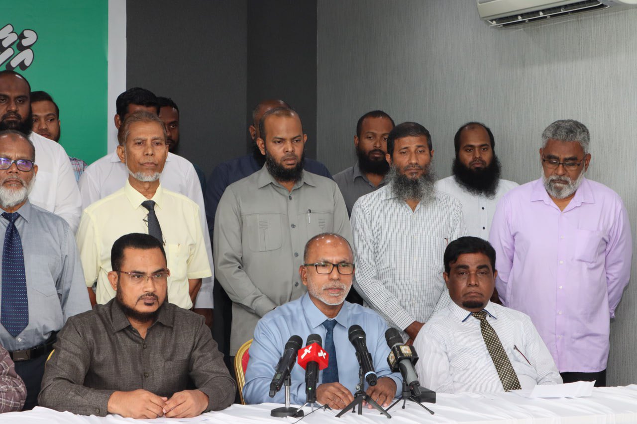 "ދީނީ ޢިލްމުވެރިންގެ ޖަމިއްޔާއިން ތާއީދުކުރަނީ ރައީސް ޞާލިހަށް"
