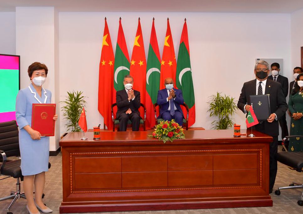 ޗައިނާގެ ގުޅުމުން އިތުރު ކުރިއެރުން ރާއްޖެއަށް ލިބޭނެ: ސަފީރު