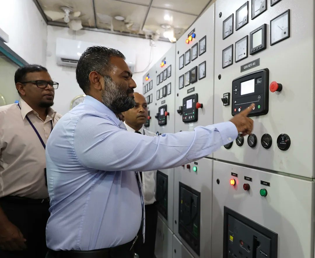 ތޮއްޑޫ ކަރަންޓް ކެޕޭސިޓީ އިތުރުކުރުމަށް ފޮނުވި ޖަނަރޭޓަރު ބޭނުންކުރަން ފަށައިފި